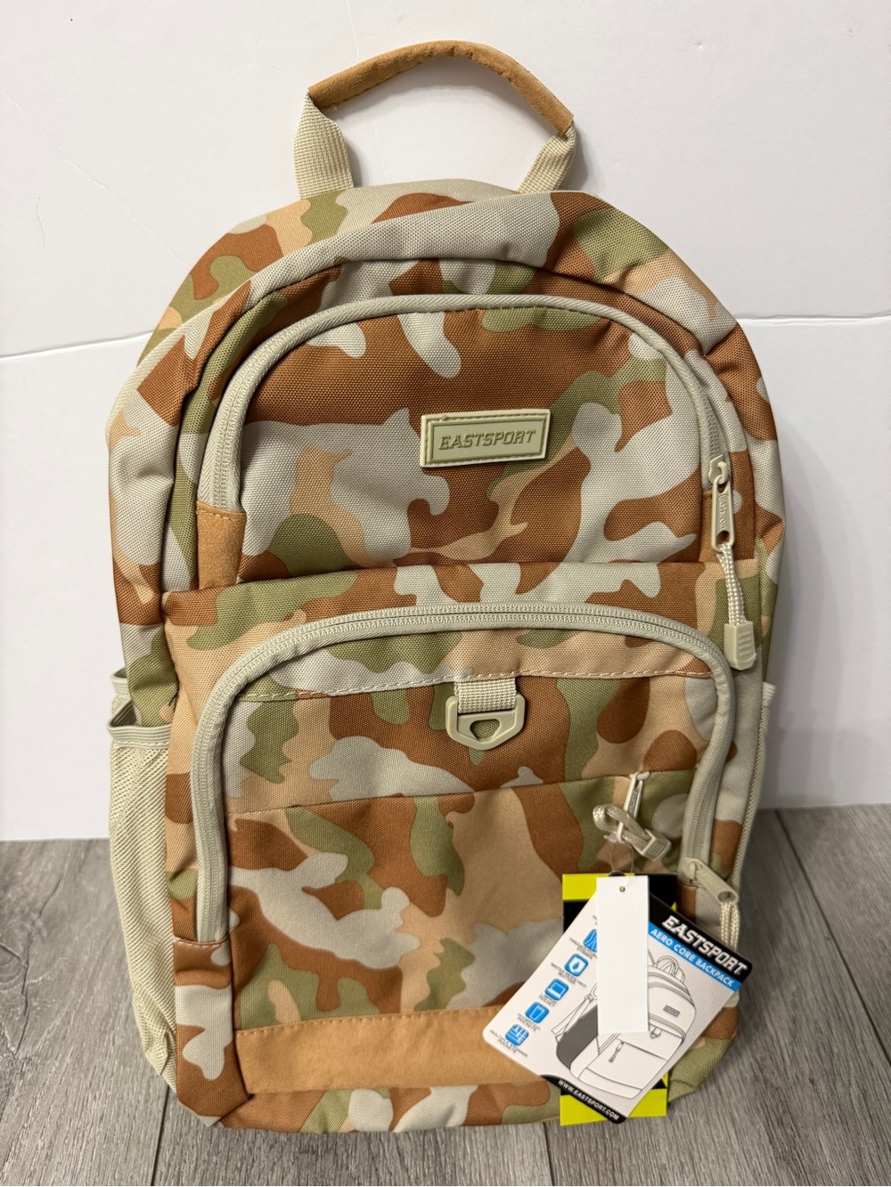 Eastsport 19” Unisex Camo Backpack NWT